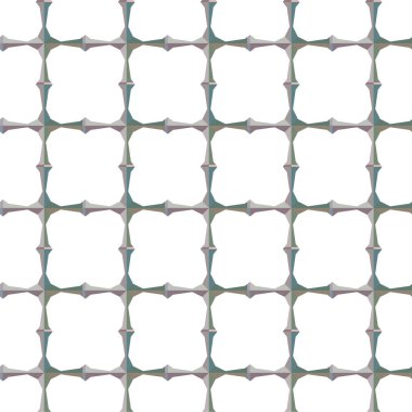 Geometrik şekilli kusursuz desen vektör çizimi  