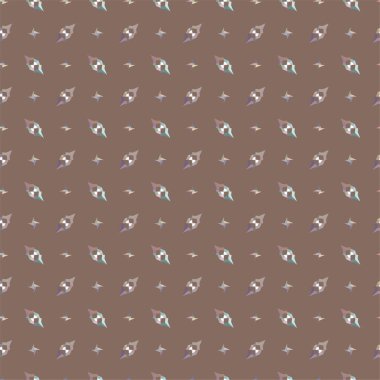 soyut geometrik dikişsiz desen, vektör illüstrasyonu