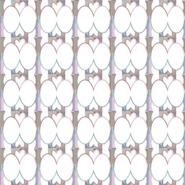 soyut geometrik dikişsiz desen, vektör illüstrasyonu