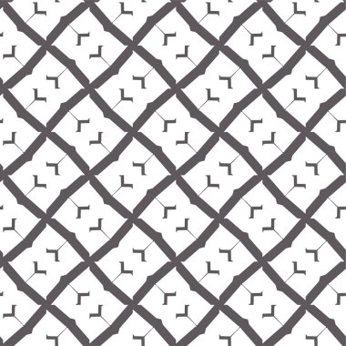 Geometrik şekilli kusursuz desen vektör çizimi