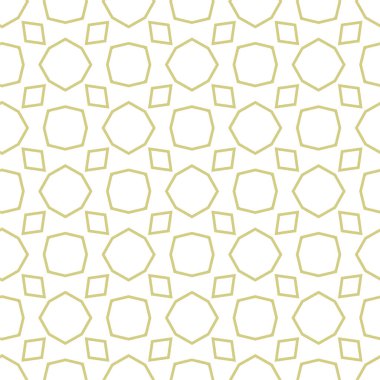 Geometrik soyut dikişsiz desen, vektör illüstrasyonu