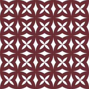 soyut geometrik dikişsiz desen, vektör illüstrasyonu