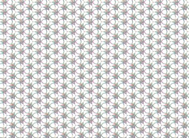 soyut geometrik dikişsiz desen, vektör illüstrasyonu