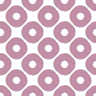 soyut geometrik dikişsiz desen, vektör illüstrasyonu