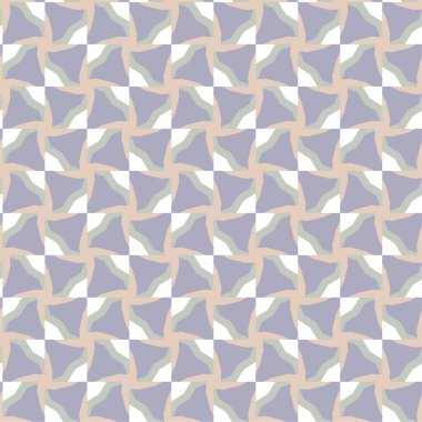 soyut geometrik dikişsiz desen, vektör illüstrasyonu