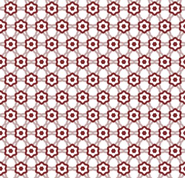 Geometrik şekilli kusursuz desen vektör çizimi