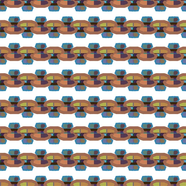 Resumo Padrão Geométrico Sem Costura Ilustração Vetorial — Vetor de Stock
