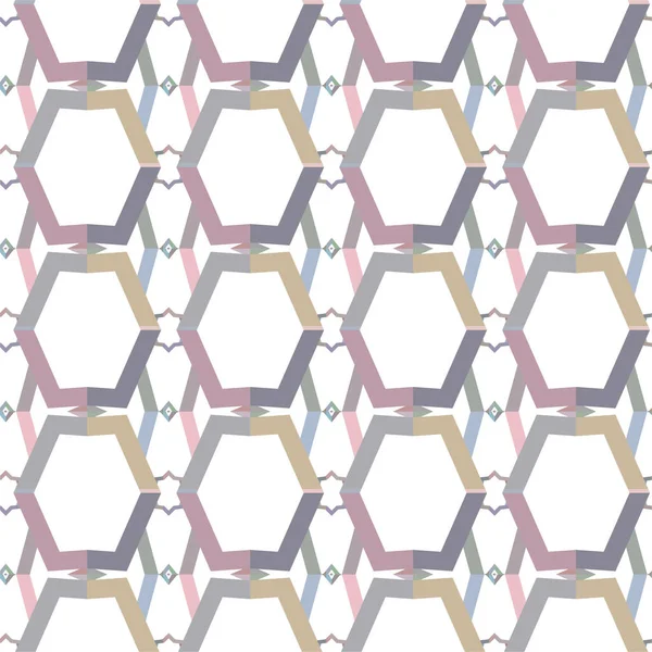 추상적 기하학적 바다없는 일러스트 — 스톡 벡터