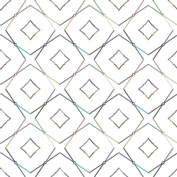 Textura Abstracta Fondo Estilo Ornamental Geométrico Diseño Sin Costuras — Vector de stock