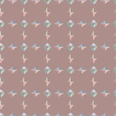 soyut geometrik dikişsiz desen, vektör illüstrasyonu