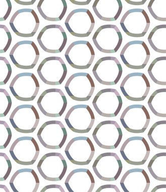 Geometrik soyut dikişsiz desen, vektör illüstrasyonu