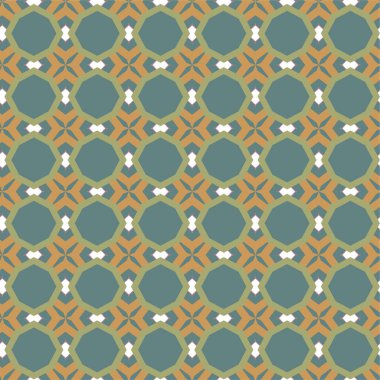soyut geometrik dikişsiz desen, vektör illüstrasyonu