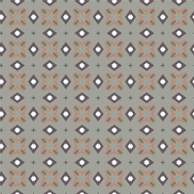 Geometrik soyut dikişsiz desen, vektör illüstrasyonu