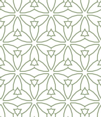 Geometrik soyut dikişsiz desen, vektör illüstrasyonu