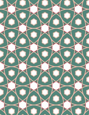 soyut geometrik dikişsiz desen, vektör illüstrasyonu