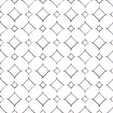 soyut geometrik dikişsiz desen, vektör illüstrasyonu