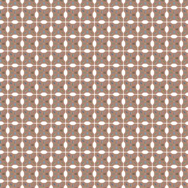 Soyut elementlerle kusursuz vektör deseni