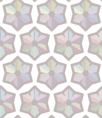 soyut geometrik dikişsiz desen, vektör illüstrasyonu