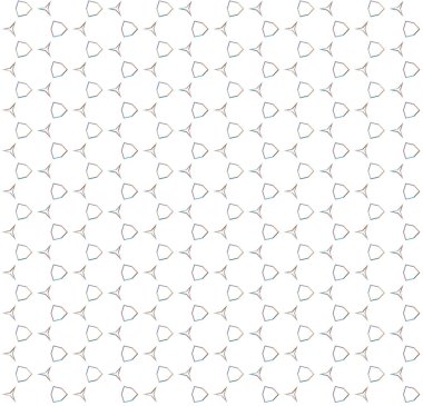 Geometrik şekilli kusursuz desen vektör çizimi
