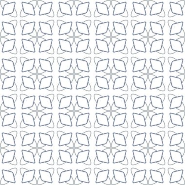 soyut geometrik dikişsiz desen, vektör illüstrasyonu 