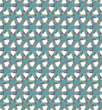 soyut geometrik dikişsiz desen, vektör illüstrasyonu