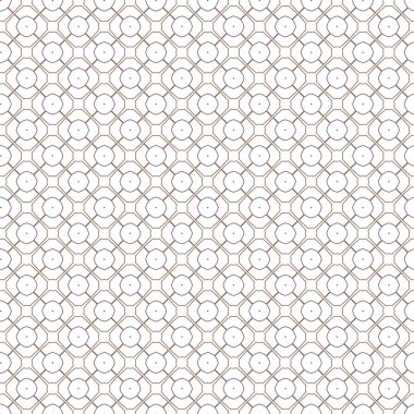 Geometrik soyut dikişsiz desen, vektör illüstrasyonu
