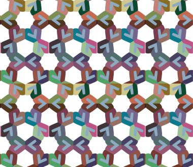 Geometrik süs tarzında soyut arkaplan dokusu. Kusursuz tasarım.
