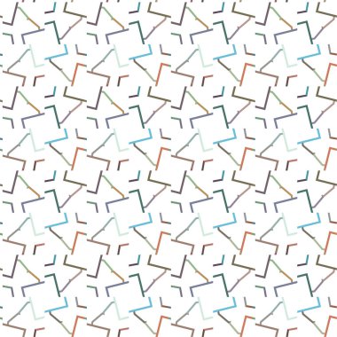 soyut geometrik dikişsiz desen, vektör illüstrasyonu