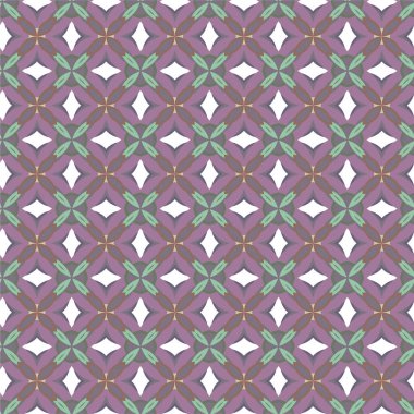 soyut geometrik dikişsiz desen, vektör illüstrasyonu