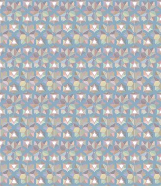 soyut geometrik dikişsiz desen, vektör illüstrasyonu