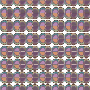 soyut geometrik dikişsiz desen, vektör illüstrasyonu