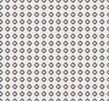 Soyut elementlerle kusursuz vektör deseni