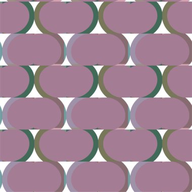 soyut geometrik dikişsiz desen, vektör illüstrasyonu