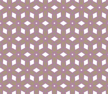 Geometrik şekilli kusursuz desen vektör çizimi  