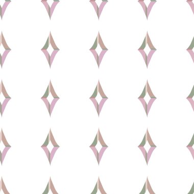 Geometrik soyut dikişsiz desen, vektör illüstrasyonu