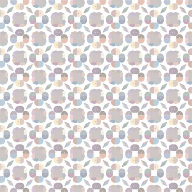 soyut geometrik dikişsiz desen, vektör illüstrasyonu