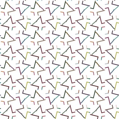 soyut geometrik dikişsiz desen, vektör illüstrasyonu