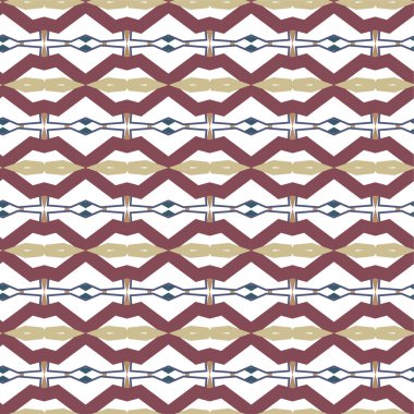 soyut geometrik dikişsiz desen, vektör illüstrasyonu