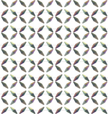 soyut geometrik dikişsiz desen, vektör illüstrasyonu