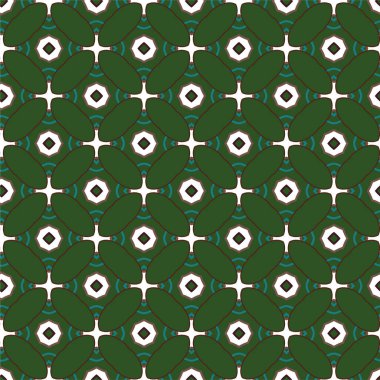 soyut geometrik dikişsiz desen, vektör illüstrasyonu