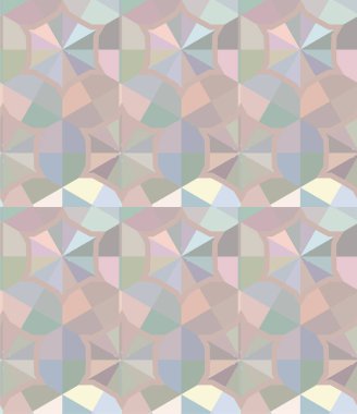 soyut geometrik dikişsiz desen, vektör illüstrasyonu