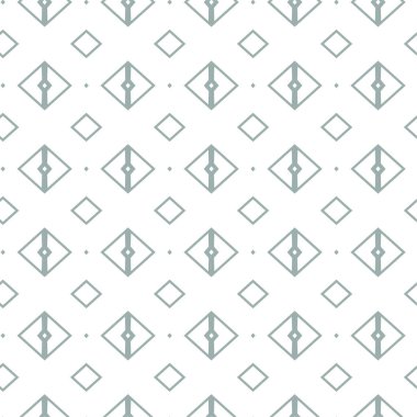 Geometrik soyut dikişsiz desen, vektör illüstrasyonu