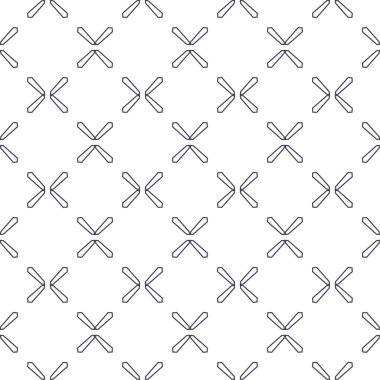 soyut geometrik dikişsiz desen, vektör illüstrasyonu