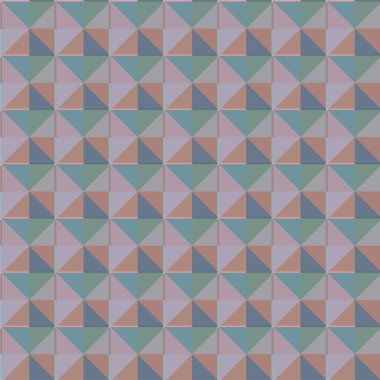 Geometrik soyut dikişsiz desen, vektör illüstrasyonu