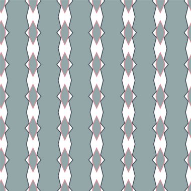 Soyut elementlerle kusursuz vektör deseni