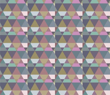 Geometrik soyut dikişsiz desen, vektör illüstrasyonu