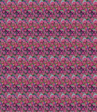 Soyut elementlerle kusursuz vektör deseni