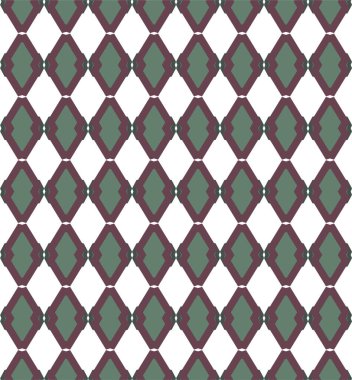 Geometrik şekilli kusursuz desen vektör çizimi    