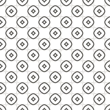 soyut geometrik dikişsiz desen, vektör illüstrasyonu