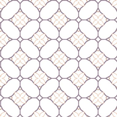 Geometrik soyut dikişsiz desen, vektör illüstrasyonu